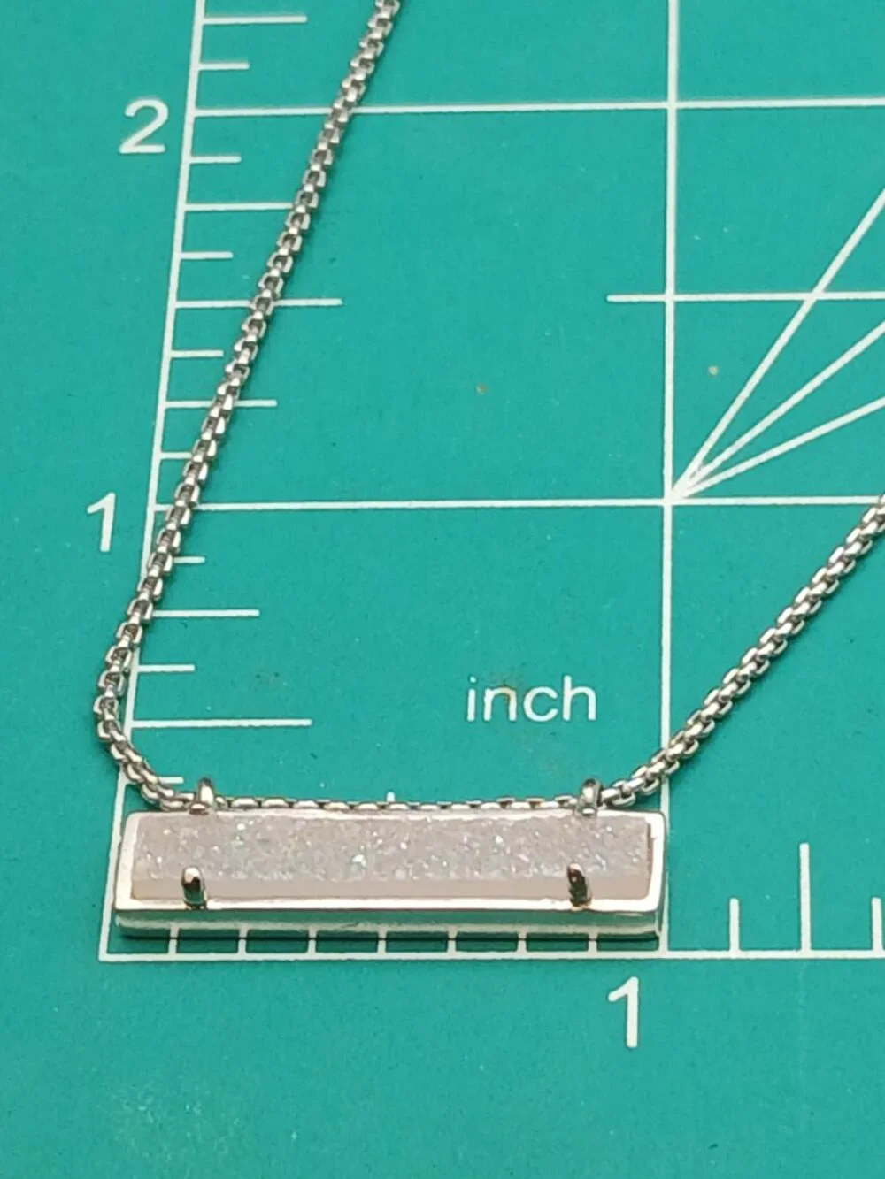 Kendra Scott Iridescent Druzy Necklace 